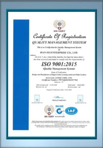 WAN-YO ISO 9001