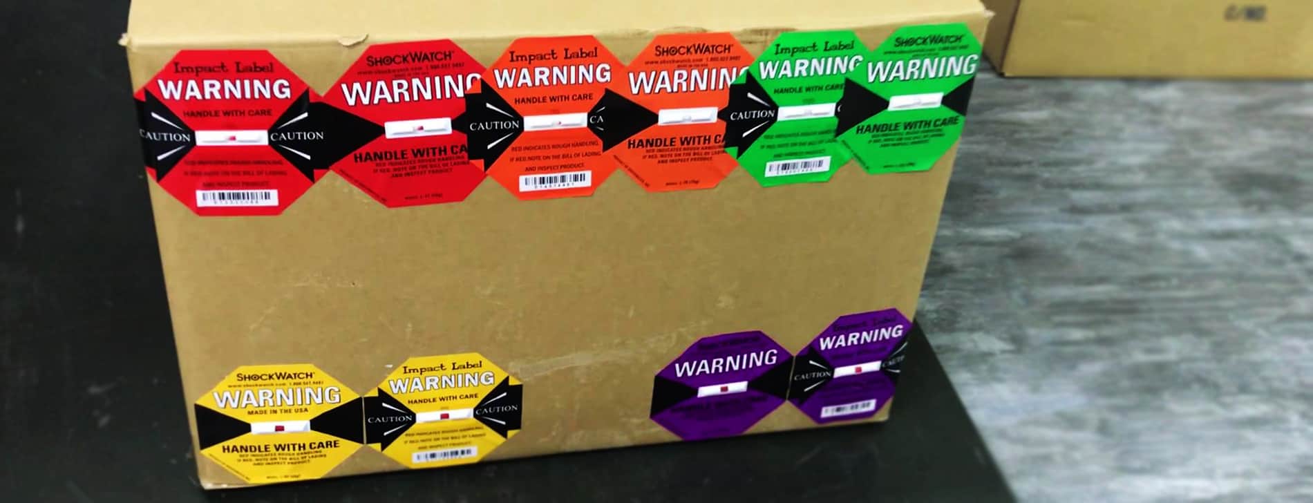 【Shockwatch Impact Indicator】Activation Height Differences