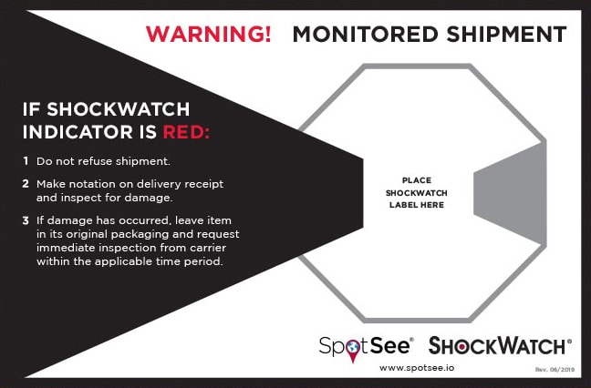 【2021】ShockWatch Indicator How It Works Where To Buy Shock Watch Stickers?