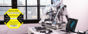 Secure 3D printers with shipping impact indicators