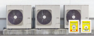 Protect costly heat pumps with tilt indicators in transit.
