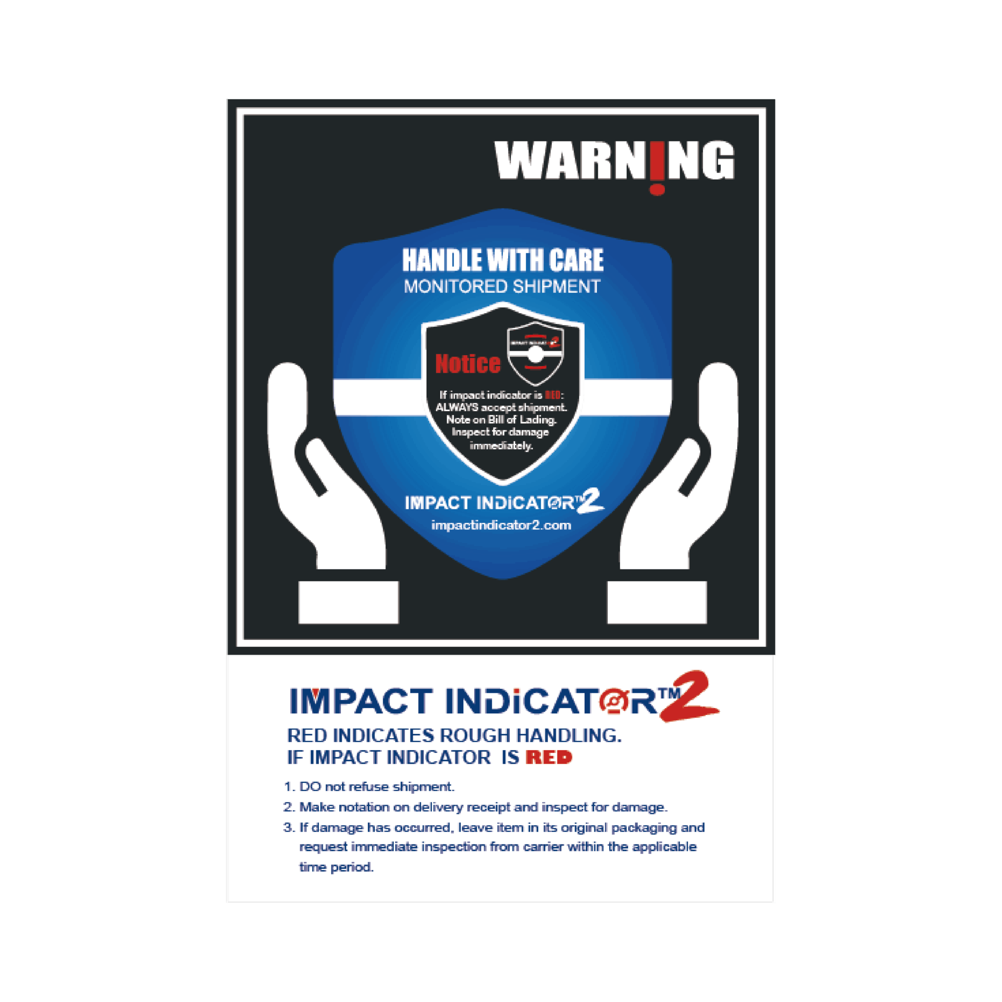 Impact Indicator 2 75G ShockWatch Patent Authorized Impact Indicator 2 75G ShockWatch Patent Authorized:圖片 4