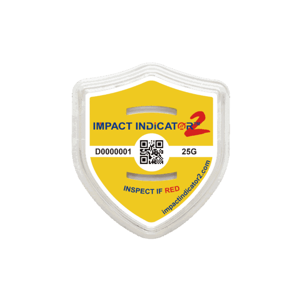 Impact Indicator 2 25G ShockWatch Patent Authorized