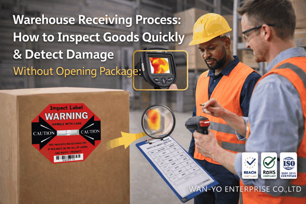 Warehouse Receiving Process: How to Inspect Goods Quickly & Detect Damage Without Opening Package