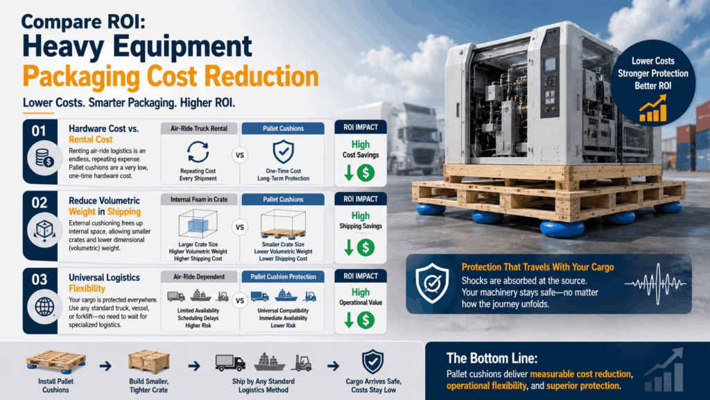 The Best Air Ride Truck Alternative: Pallet Cushion for Heavy Machinery