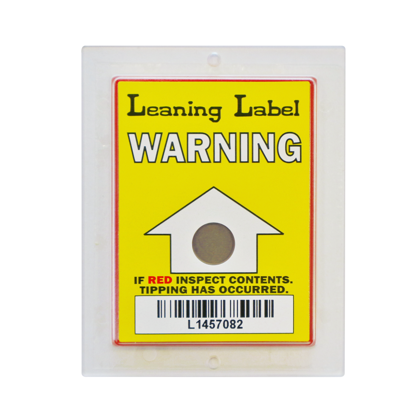 傾斜指示器 WAN-YO leaning label - tilt indicator label-傾斜指示器