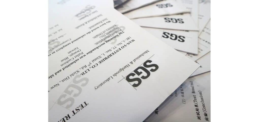 SGS認證