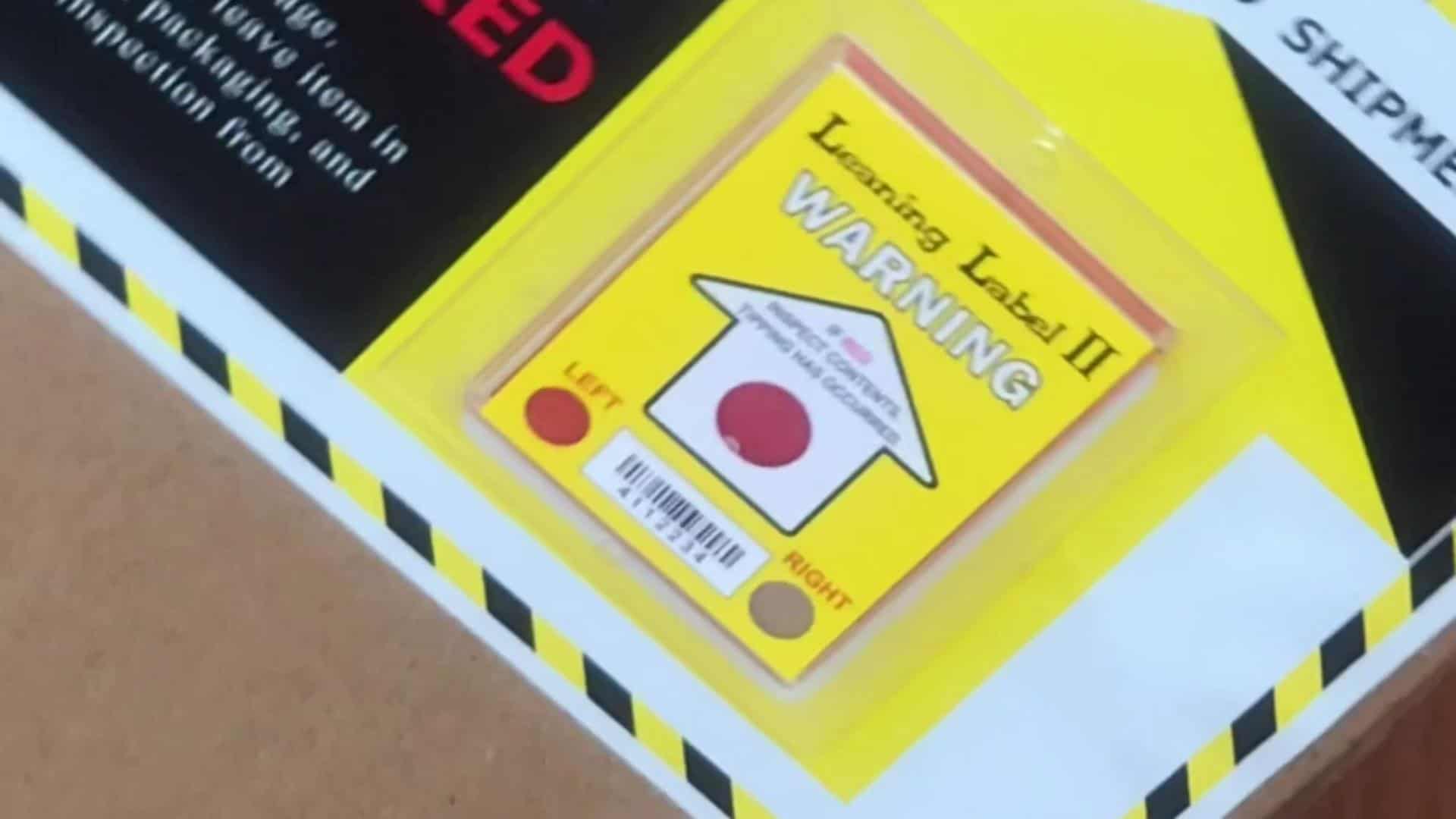 2 Step►How to Select Tilt Label? Enforce This Side Up, Do Not Tilt