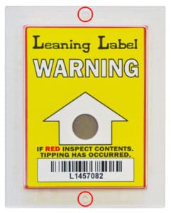 Leaning label 上下可固定